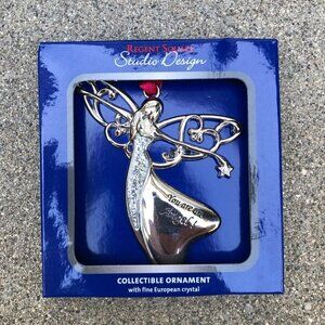 Regent Square Studio Design Collectible Ornament Reindeer Christmas Tree Angel​